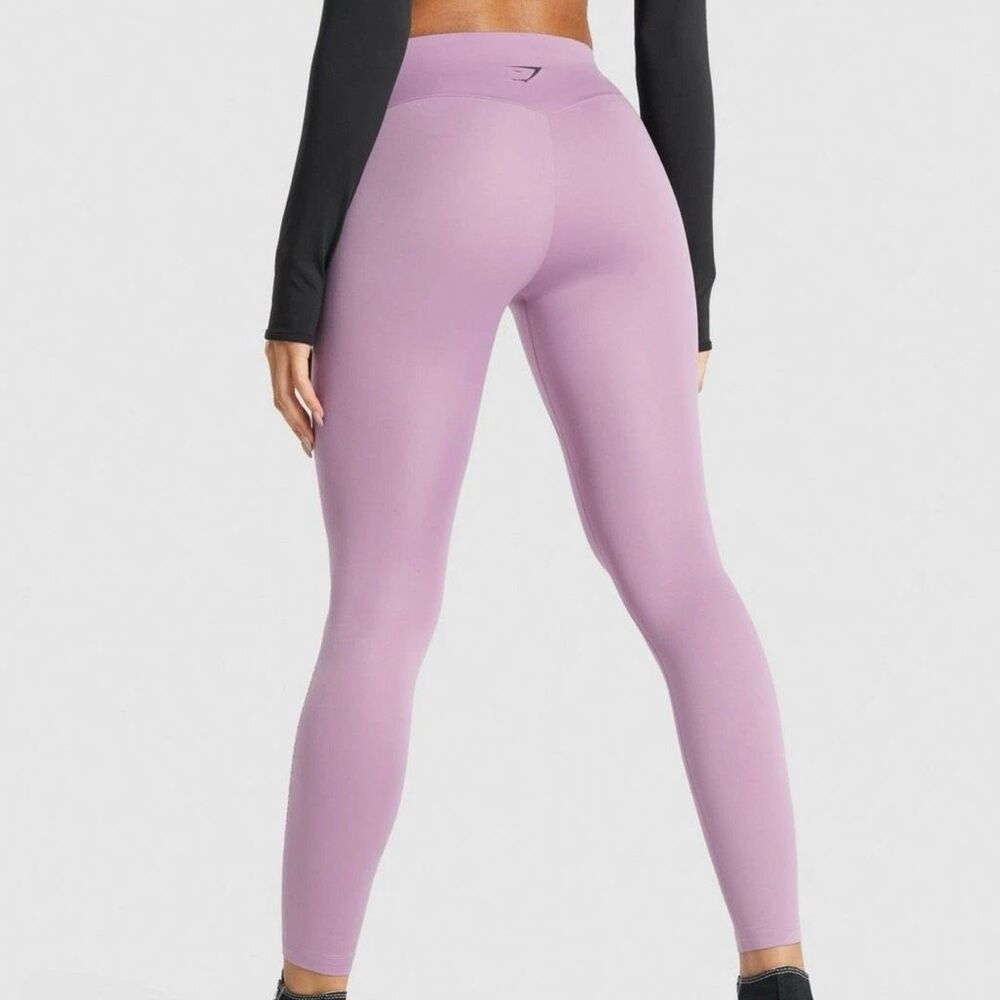 Gymshark Women's Purple High-Rise Leggings Size S Activewear - Picture 15 of 16